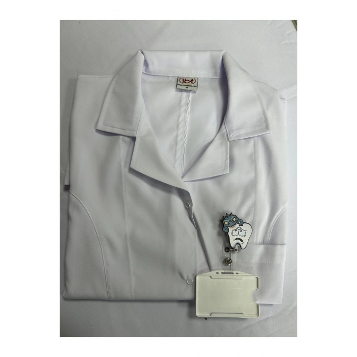 Beyaz Alpaka Önlük