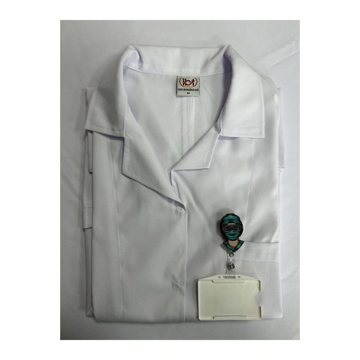 Beyaz Alpaka Önlük