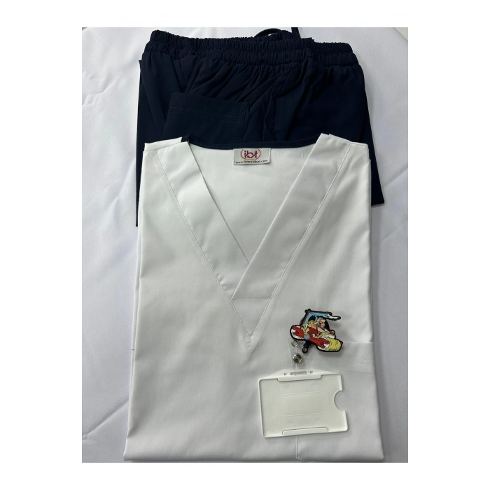 ÖĞRENCİ STAJ ÜNİFORMA SCRUBS LİGRALI