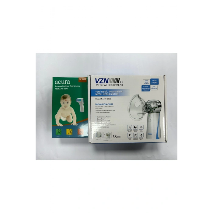 YENİ NESİL MESH NEBULİZATÖR ATEŞ ÖLÇER HEDİYELİ