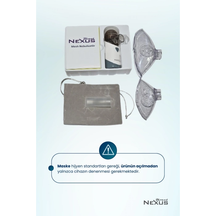 Yetişkinler Ve Çocuklar Için Şarj Edilebilir Taşınabilir Mesh Nebulizatör