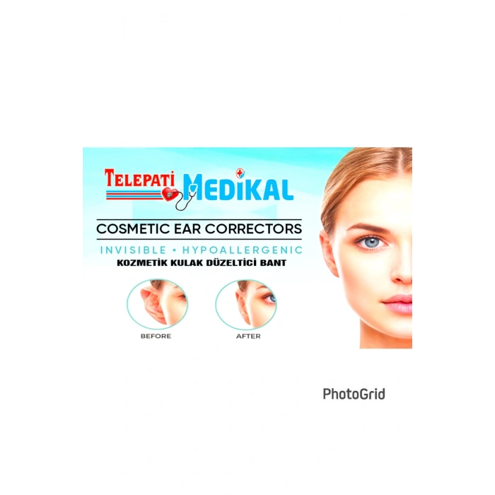 KEPÇE KULAK BANDI,20 ADET KOZMETİK KULAK DÜZELTİCİ BANT