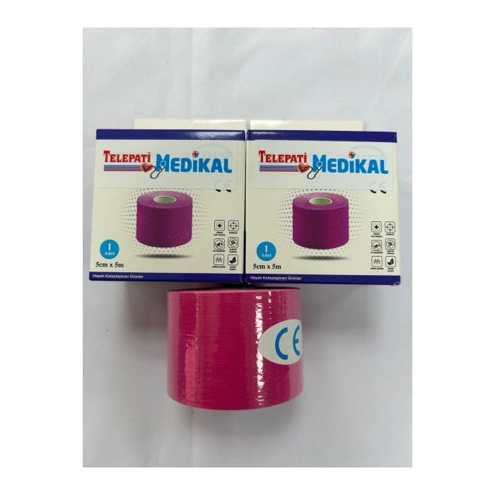 KİNESİO AĞRI BANDI PEMBE 2 ADET