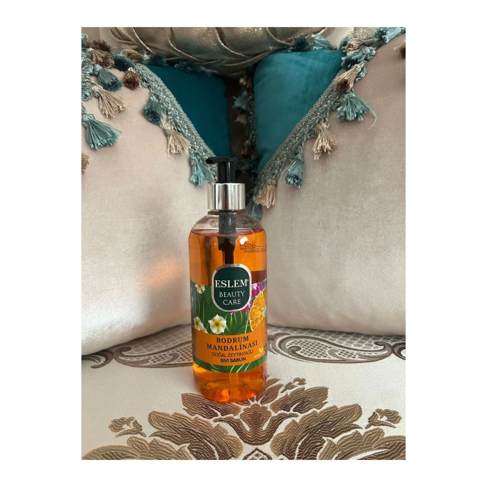 ESLEM BODRUM MANDALİNASI DOĞAL ZEYTİNYAĞLI SIVI SABUN