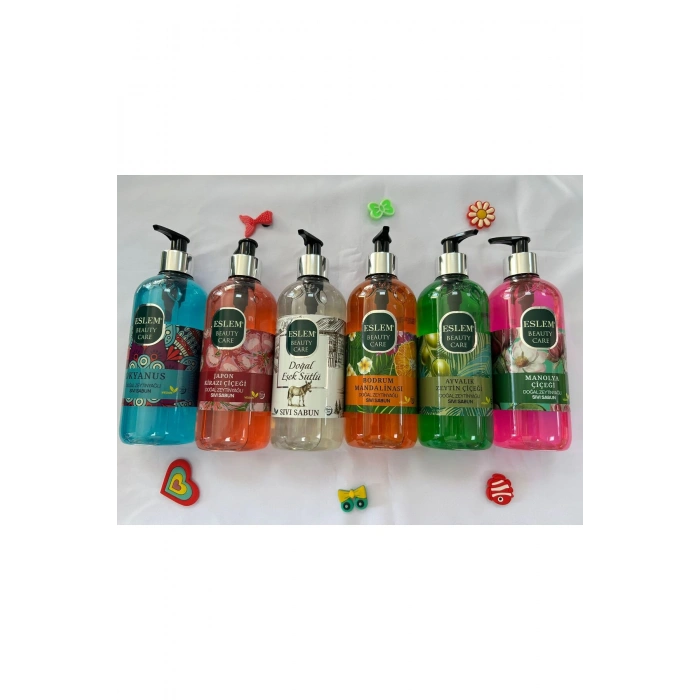 ESLEM 500 ML 6LI SIVI SABUN KARMA HEDİYELİ
