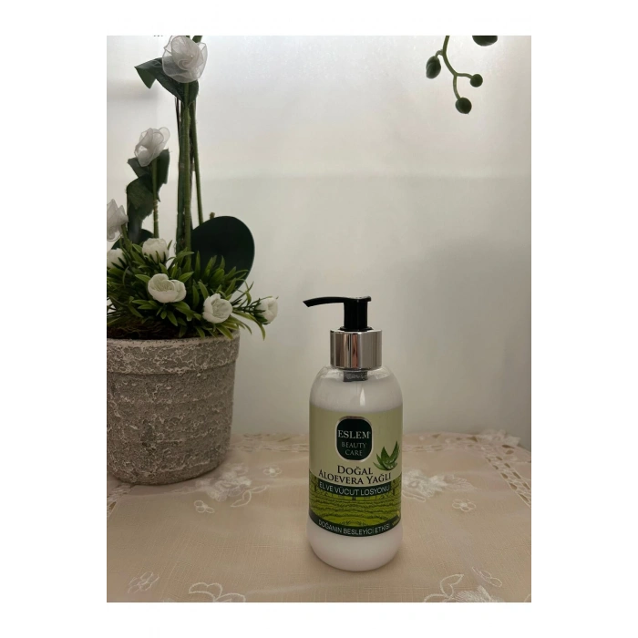 ESLEM DOĞAL ALOEVERA YAĞLI EL VE VÜCUT LOSYONU