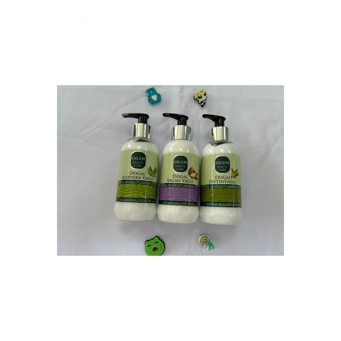 ESLEM DOĞAL VÜCUT LOSYONU KARIŞIK 3 LÜ