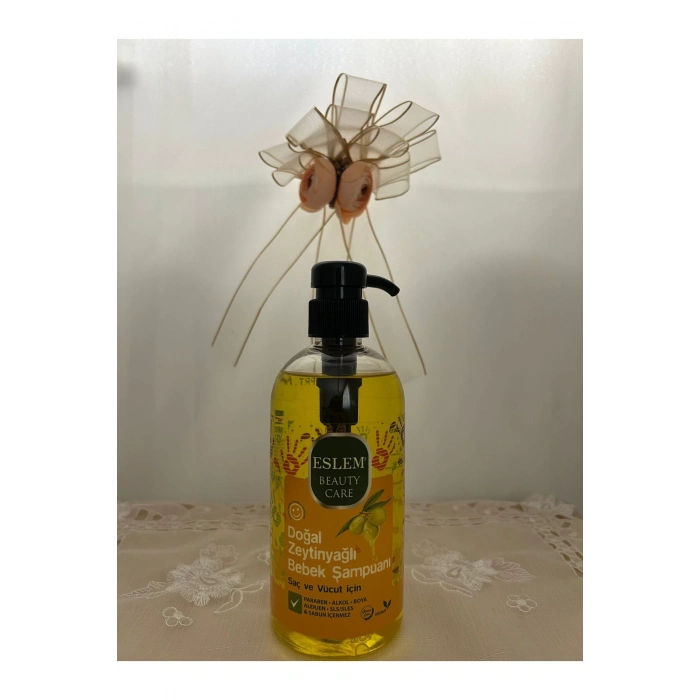 ESLEM DOĞAL ZEYTİN YAĞLI BEBEK ŞAMPUANI 500 ML