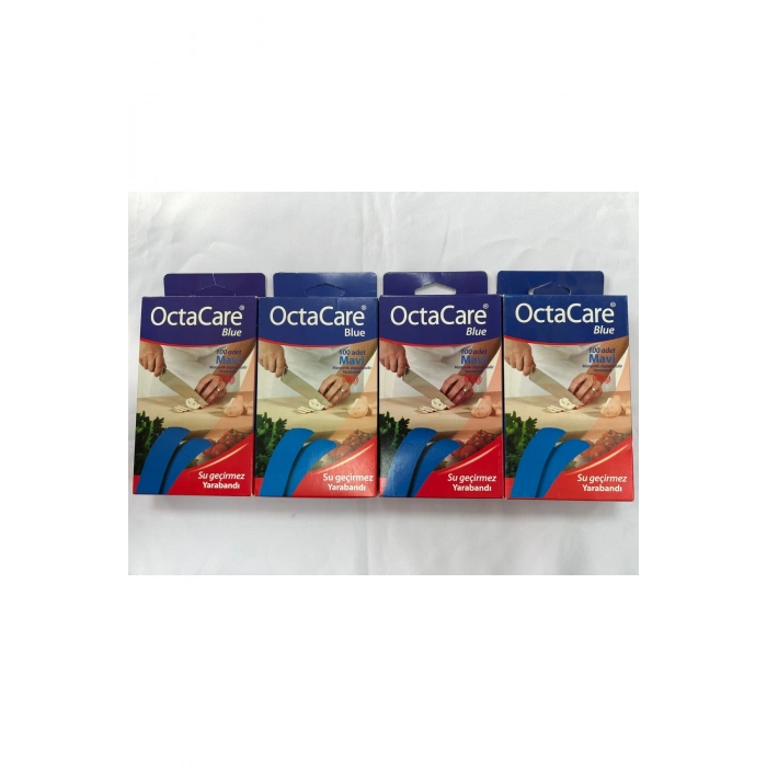 MAVİ MANYETİKLİ SU GEÇİRMEZ YARA BANDI 400 Adet