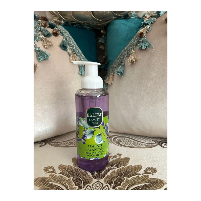 Eslem Alaçatı Lavantası Doğal Zeytinyağlı Köpük Sabun
