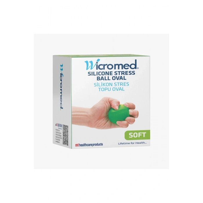 Silikon Stres Topu Yeşil Soft