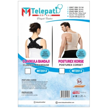 DİK DURUŞ KORSESİ CLAVIKULA BANDAJI