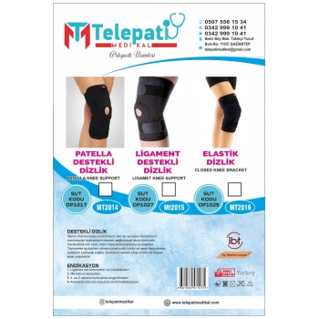 LİGAMENT DESTEKLİ DİZLİK