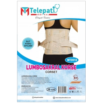 LUMBOSAKRAL BEL FITIĞI KORSESİ