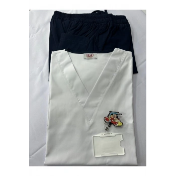 ÖĞRENCİ STAJ ÜNİFORMA SCRUBS LİGRALI