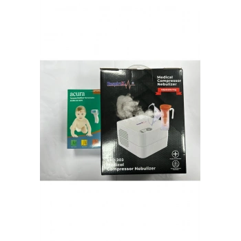 NEBULİZATÖR ATEŞ ÖLÇER HEDİYELİ