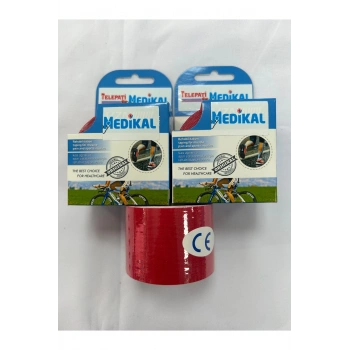 KİNESİO AĞRI BANDI KIRMIZI 2 ADET