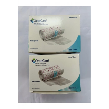 Su geçirmez şeffaf dövme ve banyo bandı 10x10 m 2 adet