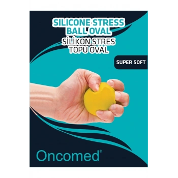 Silikon Stres Topu Sarı Ultra Soft