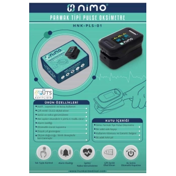 Parmak Tipi Pulse Oksimetre