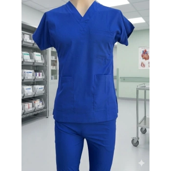 DOKTOR HEMŞİRE SCRUBS ÜNİFORMA LİGRALI