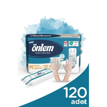 ÖNLEM BEL BANTLI MEDIUM 120 ADET MENDİL VE ELDİVEN HEDİYELİ