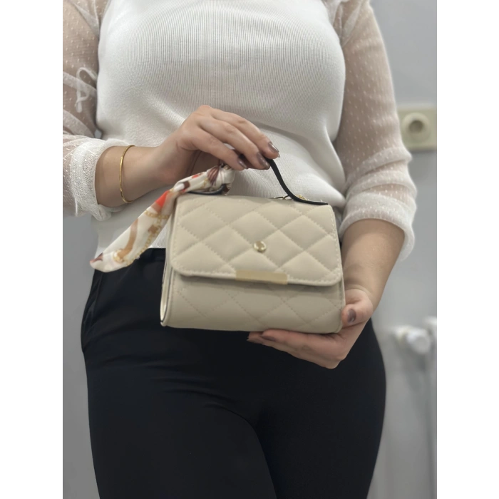 Bej cilt zoje çanta