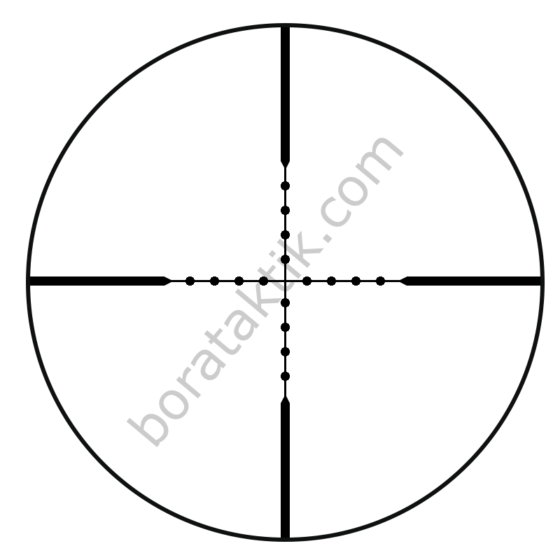 Bushnell Elite Tactical LRS 6-24x50mm Tüfek Dürbünü -ET6245