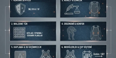 Çelik Yelek Alırken Dikkat Edilmesi Gereken 7 Teknik Detay