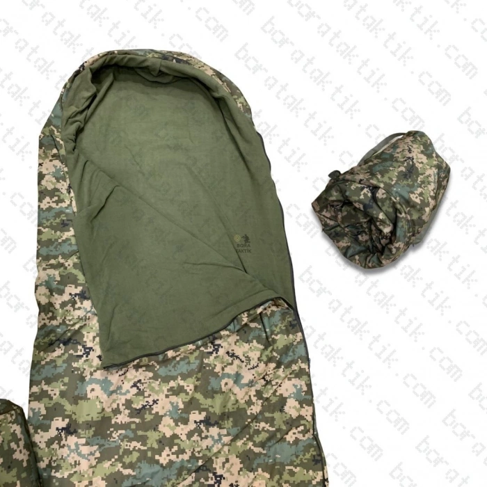 -10 Derece Askeri Uyku Tulumu Yerli Dijital