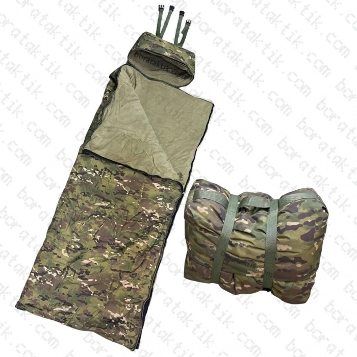 -20 Derece Multicam Kamuflaj Uyku Tulumu