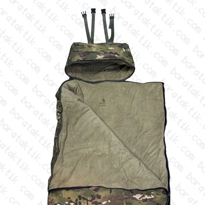 -20 Derece Multicam Kamuflaj Uyku Tulumu