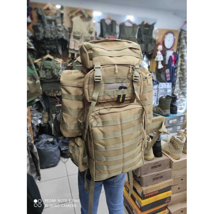 110 Litre Çöl Rengi Operasyon Çantası Dağcı Çantası