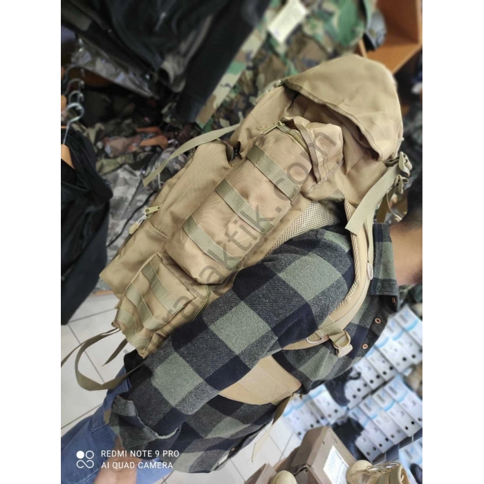 110 Litre Çöl Rengi Operasyon Çantası Dağcı Çantası