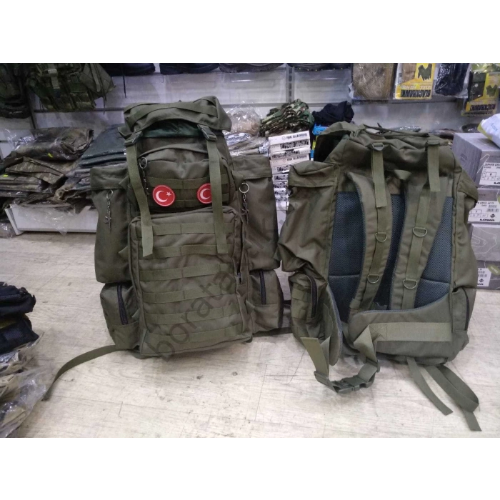 110 Litre Haki Operasyon Çantası Dağcı Çantası