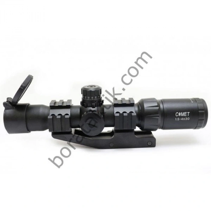 1.5-4x30 Comet Tüfek Dürbünü Işıklı