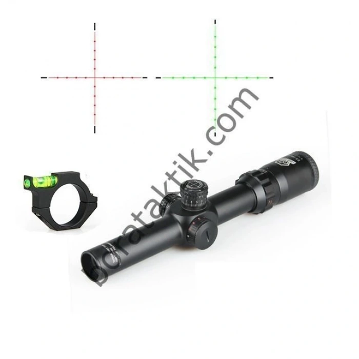 2.5-10x26 FFP Tüfek Dürbünü Bora