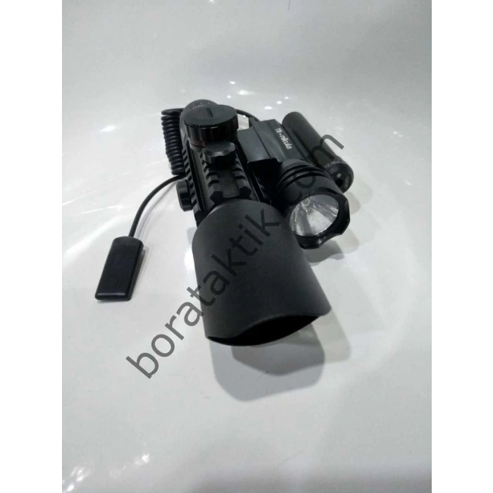 3-10x42 EG Lazerli Fenerli NİKULA Tüfek Dürbünü