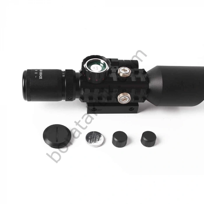 3-10x42 EG Lazerli Fenerli NİKULA Tüfek Dürbünü