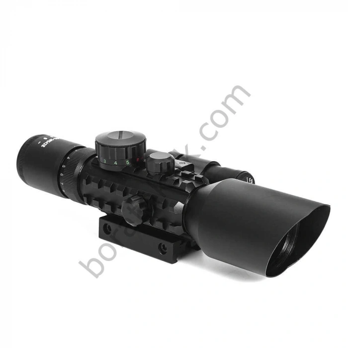 3-10x42 EG Lazerli Fenerli NİKULA Tüfek Dürbünü