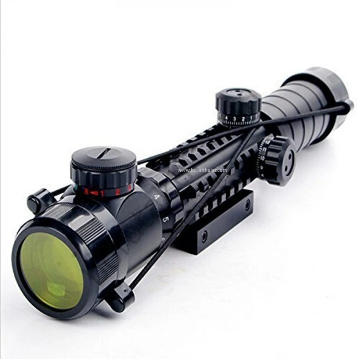 3-9x32EG Spike Raylı Tüfek Dürbünü Işıklı