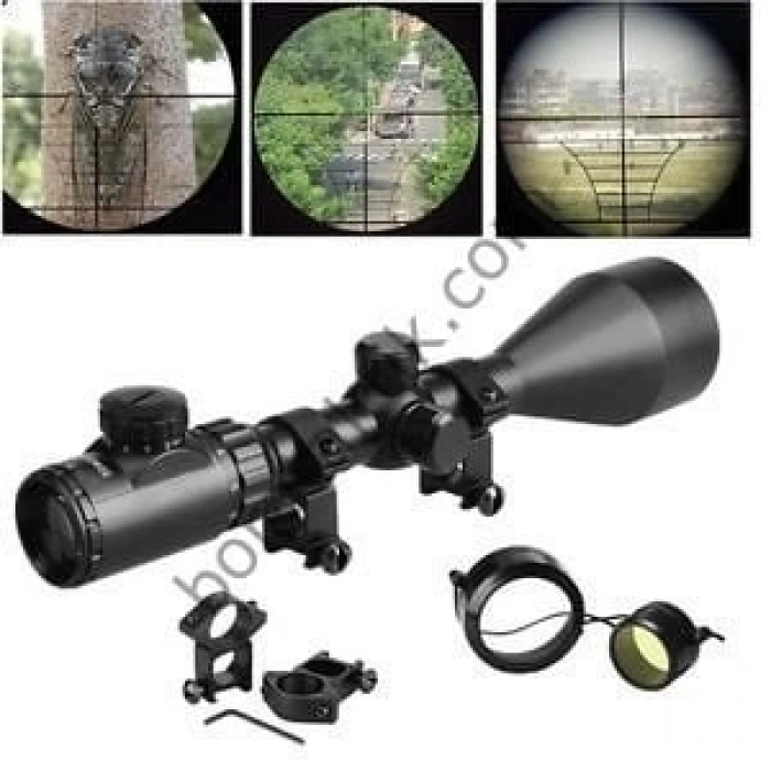 3-9x56EG Bushnell Tüfek Dürbünü Işıklı