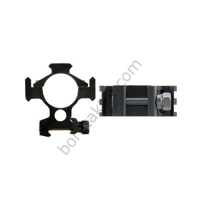 30mm Dürbün Ayağı 3 Raylı Metal Picatiny