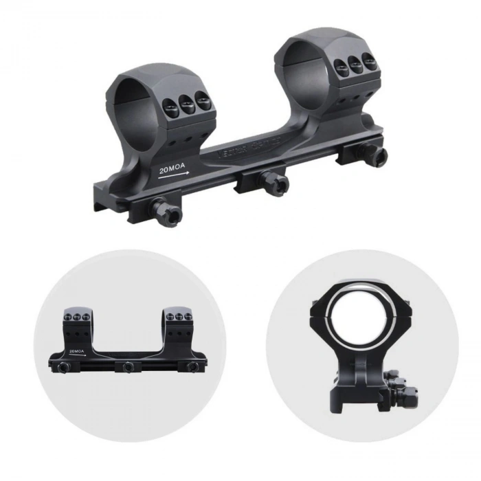 34mm Yüksek Profilli Tek Parça 20MOA Dampa Dürbün Ayağı