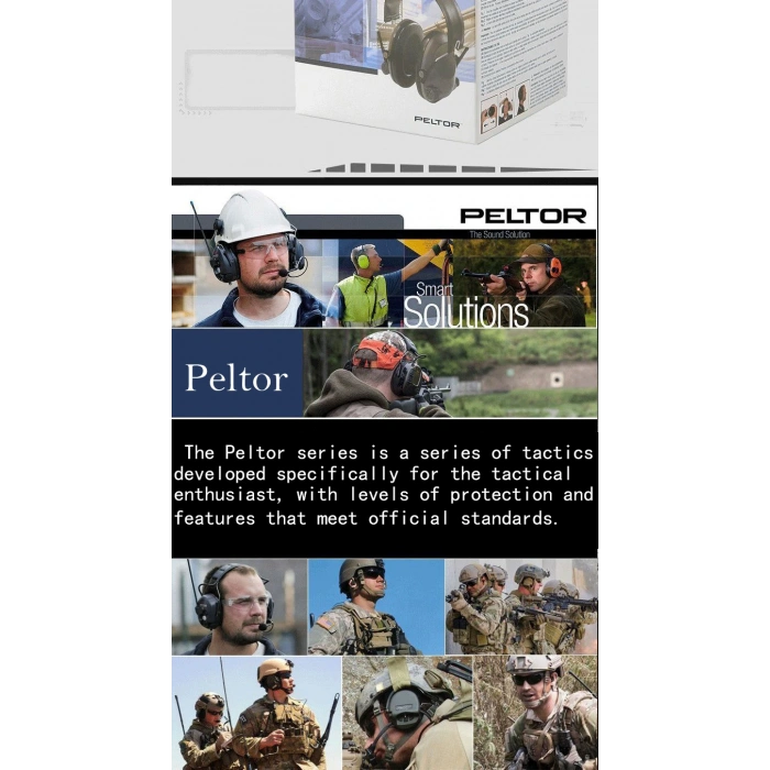 3M Peltor Tactical 6S Elektronik Gürültü ve Atış Kulaklığı - Haki