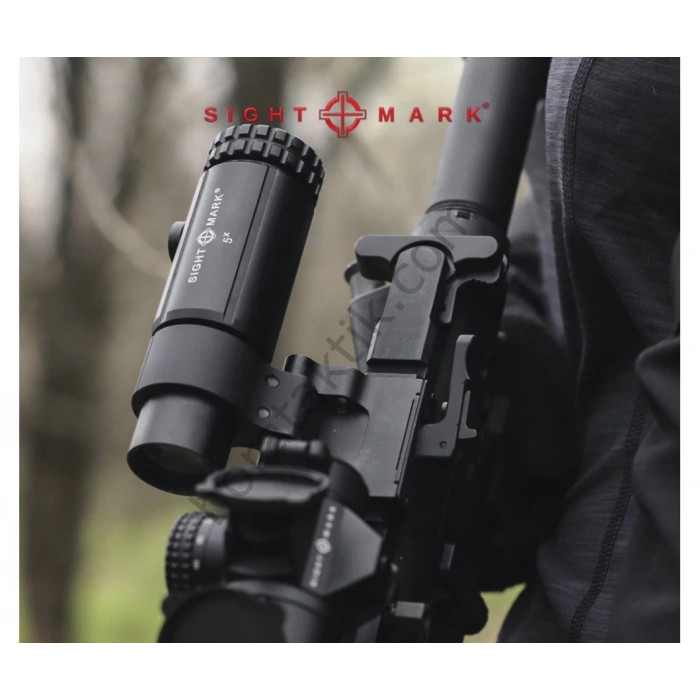 5x Tactical Magnifier Yana Yatan - Clamshell Yakınlaştırıcı