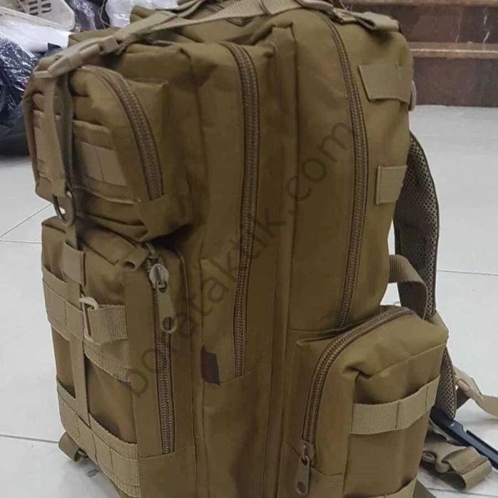 40 Litre Çöl Rengi Taktik Sırt Çantası