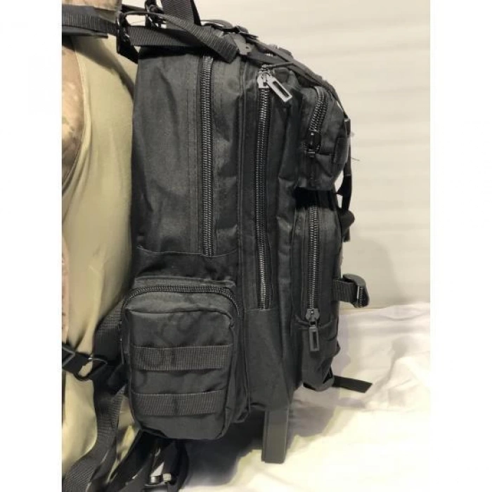 40 Litre Taktik Sırt Çantası Siyah