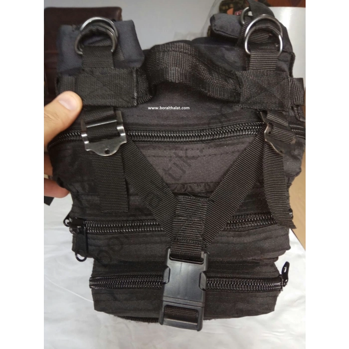 40 Litre Taktik Sırt Çantası Siyah