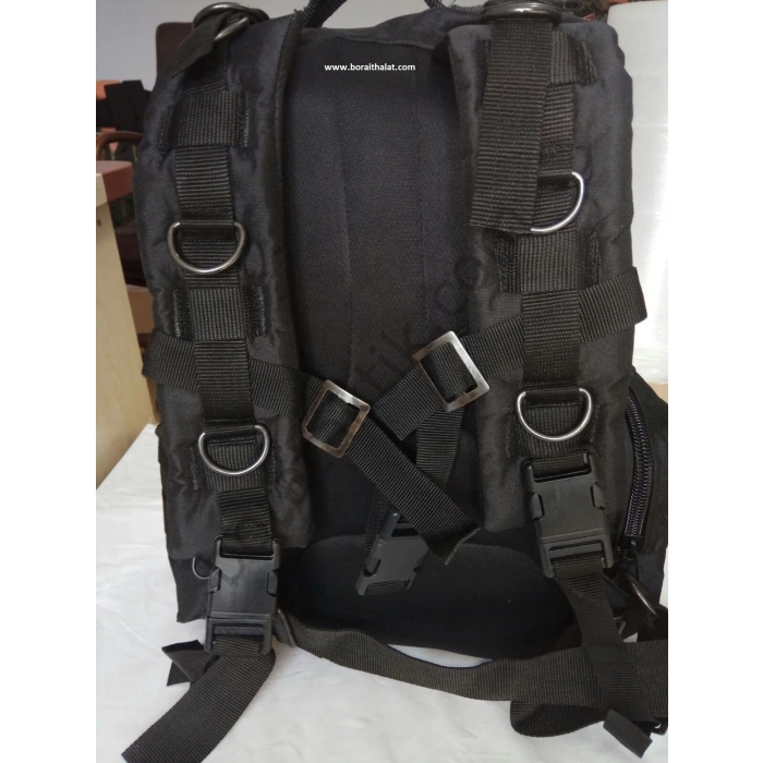 40 Litre Taktik Sırt Çantası Siyah